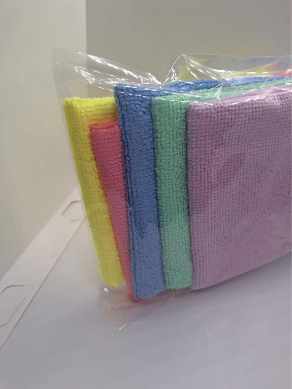 10 Premium Microfiber Cleaning Cloths - Pastel Assorted (5 colors)